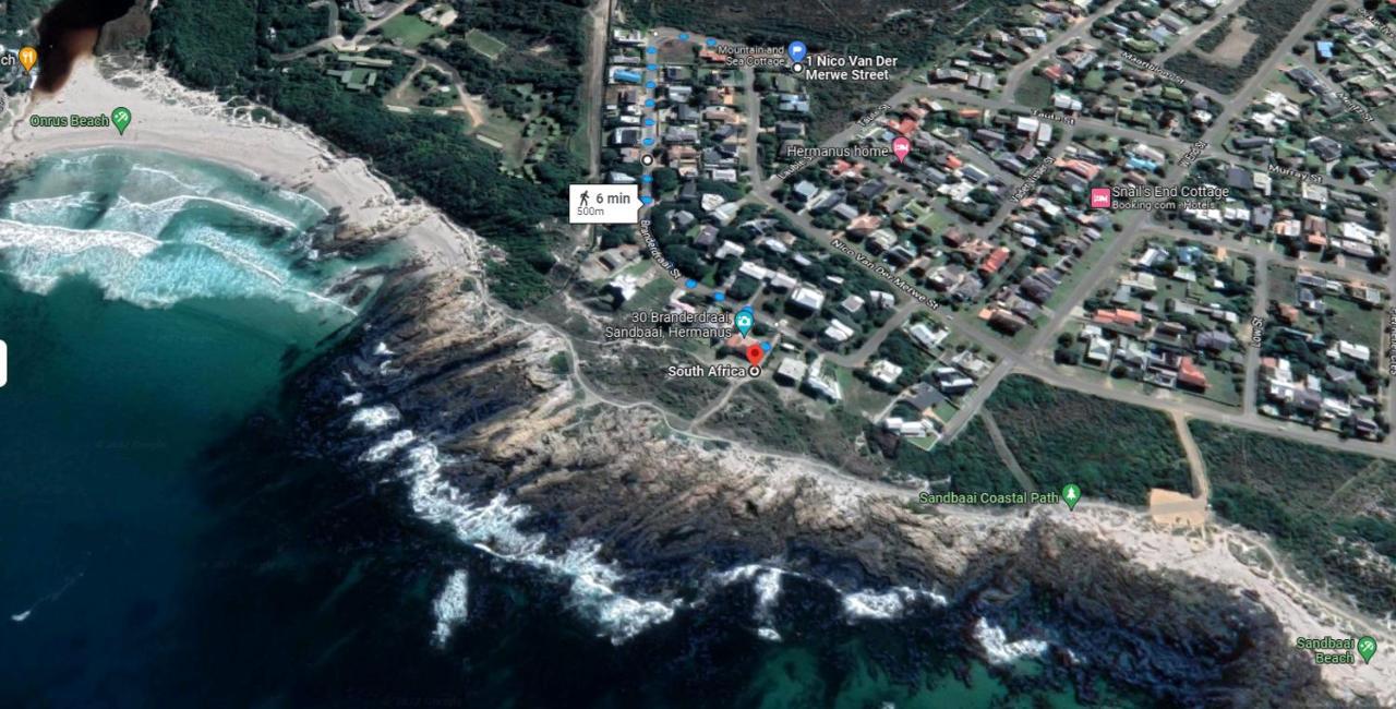 Mountain And Sea Cottage Hermanus Exterior photo